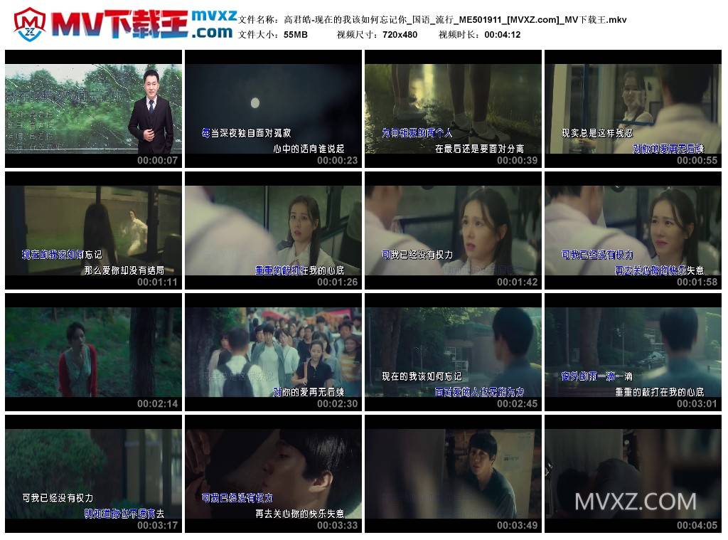 高君皓-现在的我该如何忘记你_国语_流行_ME501911